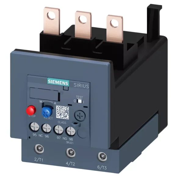 3RU2146-4MB00-8K | Siemens Sirius 3RU2 Thermal Overload Relay 80 - 100 A, Contactor Mounting, Auto/Manual Reset, Suitable For S3 Size Contactor, Class 10 - Siemens