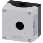 3SB58014AC3 | Siemens Enclosure For Push Button, 22 mm, Metal, Top Part Grey, 1 Command Position - Siemens