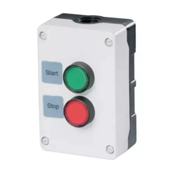 3SB58020AC3 | Siemens Enclosure For Push Button, 22 mm, Plastic, Top Part Grey, 2 Command Positions - Siemens