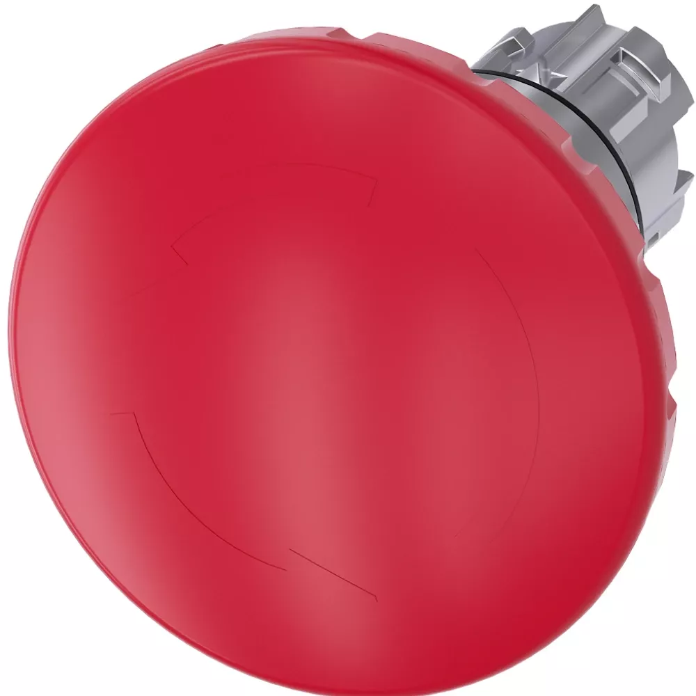 siemens-3su-emergency-stop-mushroom-push-button-22-mm-red-3su10501jb200aa0.webp 3SU1050-1JB20-0AA0 | Siemens Sirius ACT 3SU1 Emergency Stop Mushroom Push Button 22 mm, Red, Round, Metal, 60 mm, Positive Latching, Rotate-to-Unlatch - Siemens - Image 1