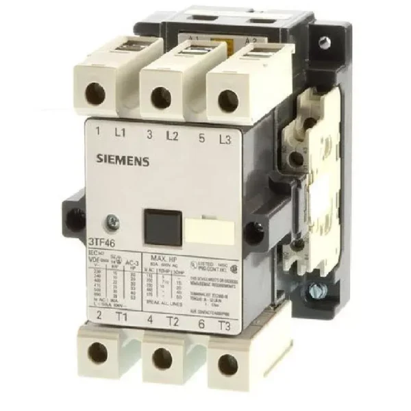 3TF4602-0AF0ZA01 | Siemens Sicop 3TF4 Power Contactor 45 A, 3 Pole, 110 V AC, 2 NO + 2 NC, AC3 Duty, Size 3 - Siemens