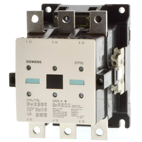 3TF5102-0AP0 | Siemens Sicop 3TF5 Power Contactor 140 A, 3 Pole, 230 V AC, 2 NO + 2 NC, AC3 Duty, Size 6 - Siemens
