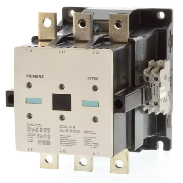 3TF5602-0AF0 | Siemens Sicop 3TF5 Power Contactor 400 A, 3 Pole, 110 V AC, 2 NO + 2 NC, AC3 Duty, Size 12 - Siemens