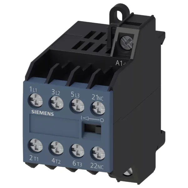 3TG1001-0BB4 | Siemens 3TG1 Power Relay 8.4 A, 3 Pole, 24 V DC, 1 NC, AC3 Duty, Screw Terminal - Siemens