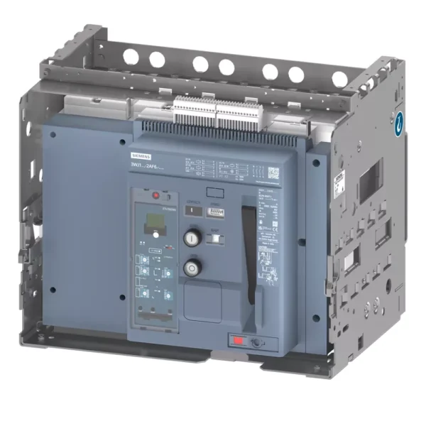 3WJ1240-2AF11-4DA4 | Siemens Sinova 3WJ1 ACB 4000 A, 4 Pole, 55 kA, Electrical Fixed, Overload, Short Circuit & Earth Fault, Microprocessor Based ETU360WJ - Siemens