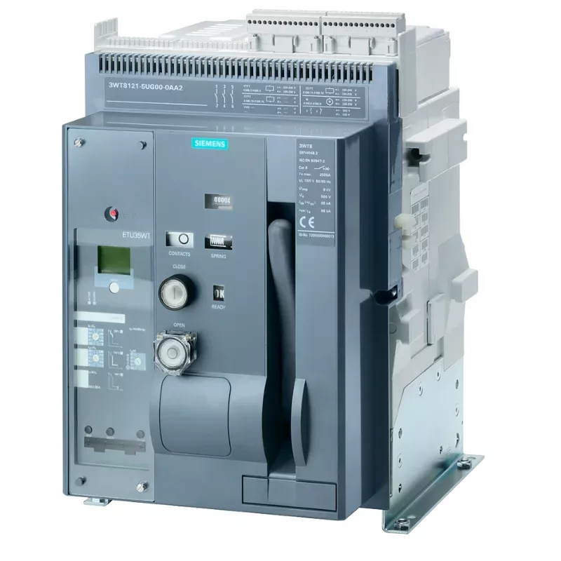siemens-3wt-acb-3-pole-etu37wt_1.webp 3WT8202-6AA00-0AA2 | Siemens Sentron 3WT8 ACB 2000 A, 3 Pole, 66 kA, Manual Fixed, Overload, Short Circuit & Earth Fault, Microprocessor Based ETU37WT - Siemens - Image 1