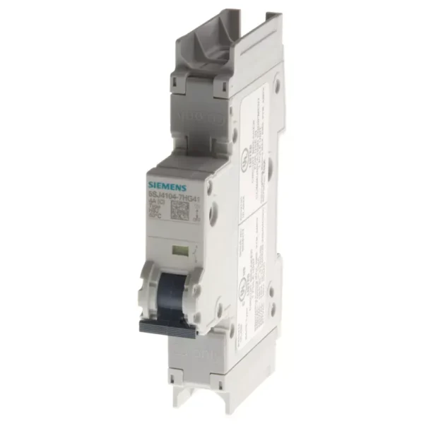 5SJ4104-7HG41 | Siemens Sentron 5SJ4 MCB 4 A, 1 Pole, 14 kA, C-Curve - Siemens