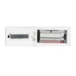 8GB32103RC14 | Siemens Betagard 8GB3 Distribution Board 2 IC + 12 OG Module, SPN, Double Door - Acrylic, IP 43 - Siemens