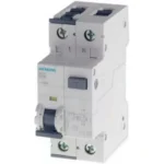 5SU13242RC40 | Siemens Betagard 5SU1 RCBO 40 A, 2 Pole (4 Module), 30 mA, Type AC, D-Curve, 240 V AC - Siemens