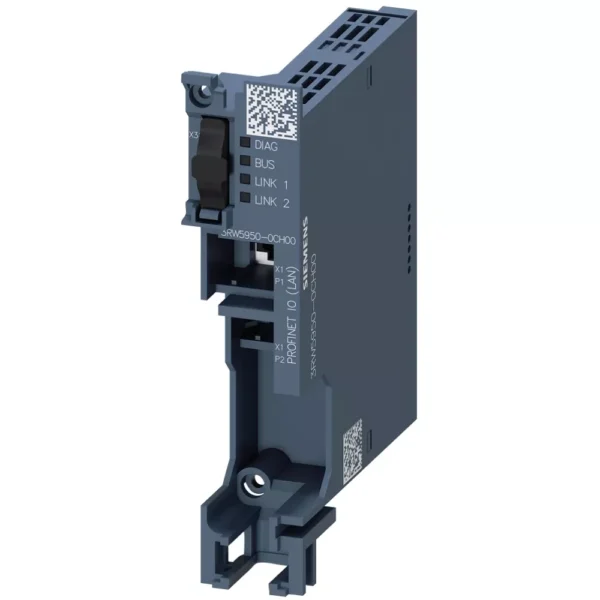 3RW5950-0CH00 | Siemens 3RW5 Communication Module PROFINET High-Feature with Integrated Switch Suitable For 3RW55/3RW52 - Siemens