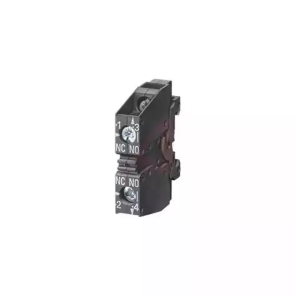 siemens-contact-block-1-no-1-nc-screw-terminal-for-front-plate-mounting-3sb54000a.webp 3SB5400-0A | Siemens Contact Block 1 NO + 1 NC, For Front Plate Mounting, Suitable For Push Button - Siemens - Image 1