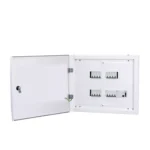 8GB32202RC12 | Siemens Betagard 8GB3 Distribution Board 12 Way, 8 IC + 36 OG Module, TPN, Double Door - Metal, IP 43 - Siemens