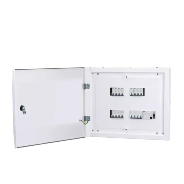 8GB32202RC10 | Siemens Betagard 8GB3 Distribution Board 10 Way, 8 IC + 30 OG Module, TPN, Double Door - Metal, IP 43 - Siemens