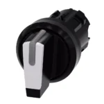 3SU1002-2BM60-0AA0 | Siemens Sirius ACT 3SU1 Illuminated Selector Switch 22 mm, Plastic, White, 3 Switch Position, Momentary - Siemens