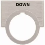 3SB59012EE | Siemens Inscription Plate Down Suitable For Push Button - Siemens