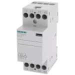 5TT50320 | Siemens INSTA Contactor with 2 NO Contacts and 2 NC Contact for 230 V AC, 400V 25A Control 230 V AC 220 V DC - Siemens