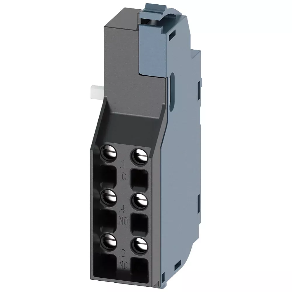 siemens-leading-changeover-switch-3va99880aa21.webp 3VA9988-0AA21 | Siemens Sentron 3VA9 Leading Changeover Switch Changeover Contacts Type HP (14 mm) Suitable For 3VA11-15 & 3VA20-26 MCCCB - Siemens - Image 1