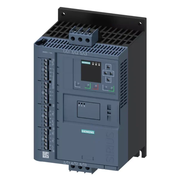 3RW5516-1HA14 | Siemens Sirius 3RW5 Soft Starter 32 A, 15 kW, Coil Voltage 110-250 V AC - Siemens