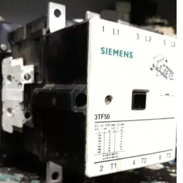 3TF5002-0AR0 | Siemens Sicop 3TF5 Power Contactor 110 A, 3 Pole, 415 V AC, 2 NO + 2 NC, AC3 Duty, Size 6 - Siemens
