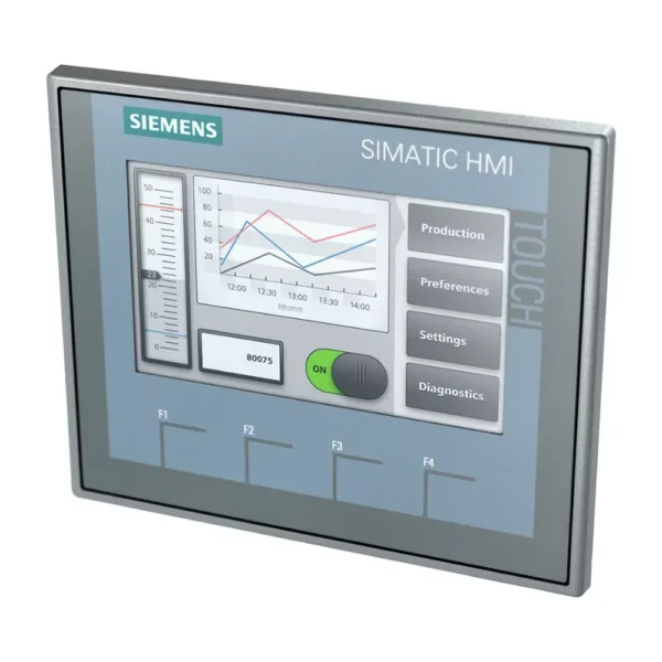 6AV21232DB030AX0 | Siemens Simatic 6AV2 HMI, KTP400 Basic, Basic Panel, Key/touch Operation, 4 inch TFT Display, 65536 Colors, PROFINET Interface - Siemens