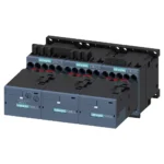 3RA2415-8XF31-1AP0 | Siemens Sirius 3RA2 Star Delta Contactor 12 A, 3 Pole, 230 V AC, 3 NO, AC3 Duty, Size S00, Screw Terminal, Electrical and Mechanical Interlock - Siemens
