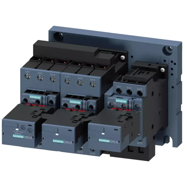 3RA2434-8XF32-1AL2 | Siemens Sirius Contactor Assembly for Star-delta, Screw Terminal 3 Pole, 230V AC, 3 NO + 3 NC, Size S2, AC3 Duty - Siemens