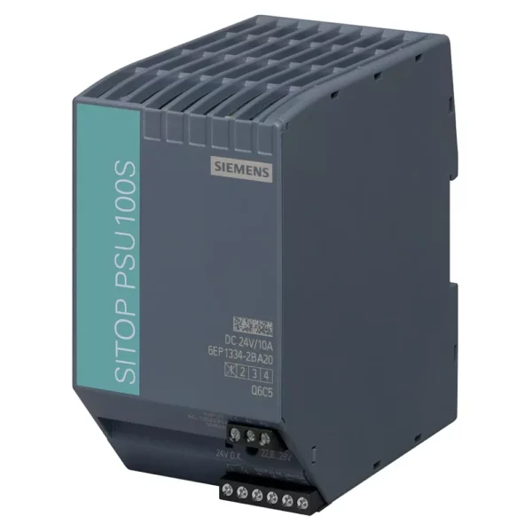 6EP13342BA20 | Siemens Sitop 6EP1 PSU100S Stabilized Power Supply 10 A, Input 120-230 V AC, Output 24 V DC/10 A - Siemens