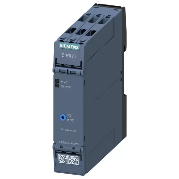 3RN2013-1GW30 | Siemens Sirius 3RN2 Thermistor Motor Protection 22.5mm, 2 C/O, 24-240 V AC/DC, Manual/Auto/Remote Reset - Siemens