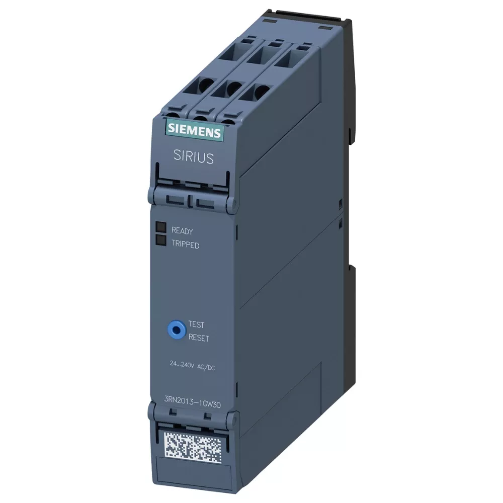 siemens-thermistor-motor-protection-2-co-24-240-v-ac-dc-reset-3rn20131gw30.webp 3RN2013-1GW30 | Siemens Sirius 3RN2 Thermistor Motor Protection 22.5mm, 2 C/O, 24-240 V AC/DC, Manual/Auto/Remote Reset - Siemens - Image 1