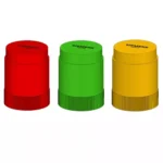8WN22246NJ00 | Siemens 8WN2 Signalling Columns 50 mm Pre Assembled Blink, Buzzer LED, Red, Yellow, Green, 24 V AC/DC - Siemens