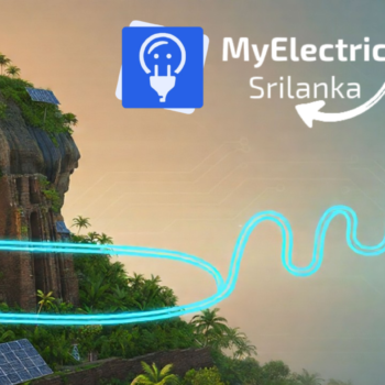 Electric shop in Sri Lanka