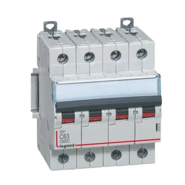Legrand DX3 MCB 16 A, 4 Pole, 10 kA, C-Curve 4086 96 legrand mcb 4 pole