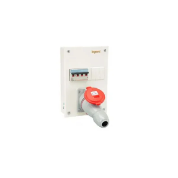 Legrand Ekinox3 P-17 Tempra Plug Socket Distribution Board 32 A, 2P E-DP, 2 Module 5078 63 legrand p 17 tempra plugandsocket