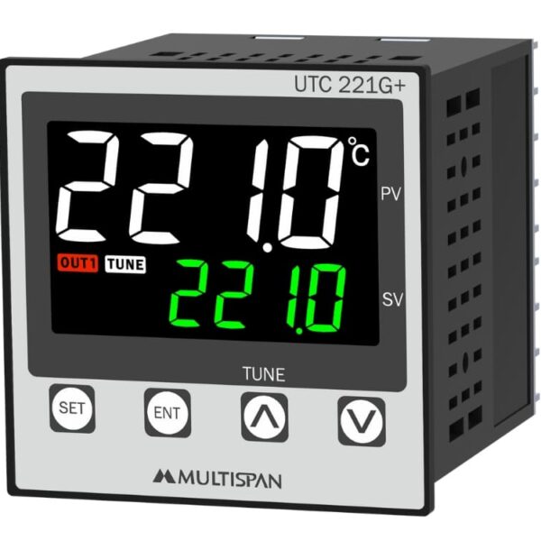 Multispan UTC-221G Double Display Universal Input PID Controller 1086340414796bannerutcplusseries221g