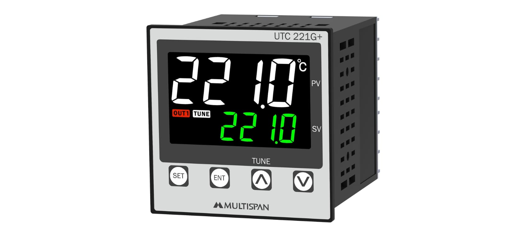 1086340414796bannerutcplusseries221g.jpg Multispan UTC-221G Double Display Universal Input PID Controller 1086340414796bannerutcplusseries221g