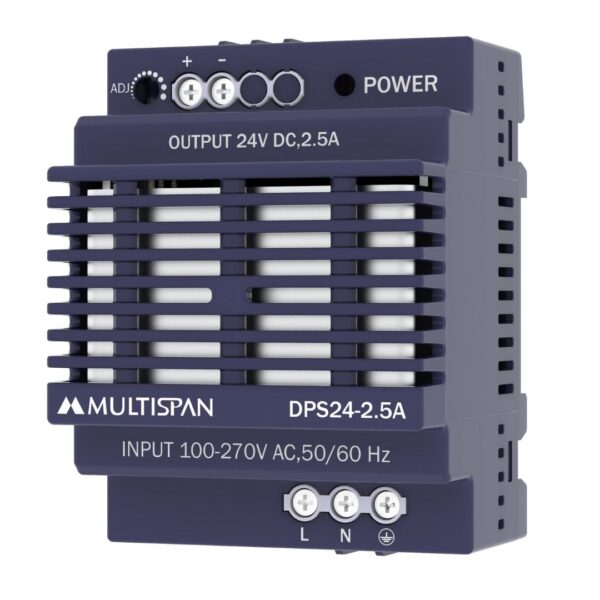 Multispan DPS24-25A DIN Rail Power Supply 24VDC 170623 1763116580 129ec4