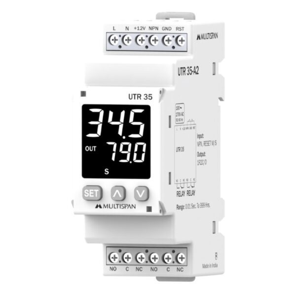 Multispan UTR-35 DIN Rail Digital Timer 3 3 Digit 27171utr 35regular1
