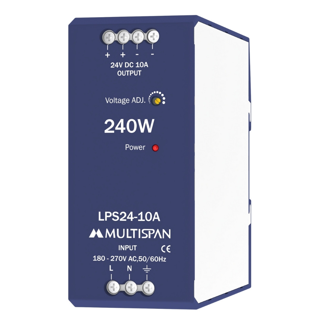 37165_1763120691_42b5c2.jpg Multispan LPS24-10A DIN Rail Power Supply 24VDC 10A 240W 37165 1763120691 42b5c2