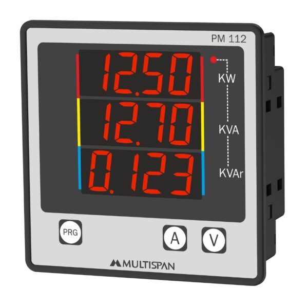 Multispan PM-112 Three Phase AVF Meter Self Powered 39589pm 112 regular