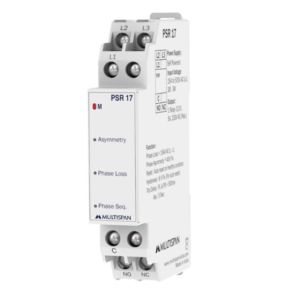 Multispan PSR-17 Single Phase Preventer DIN Rail 17.5mm 43616psr 17 regular