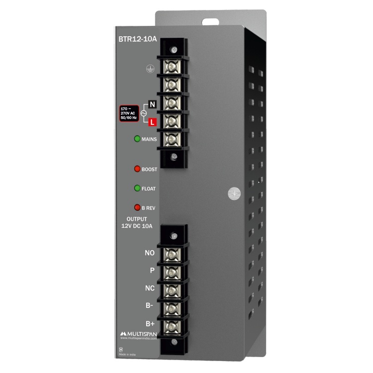 Multispan BTR12-10A Battery Charger 12VDC 10A Image