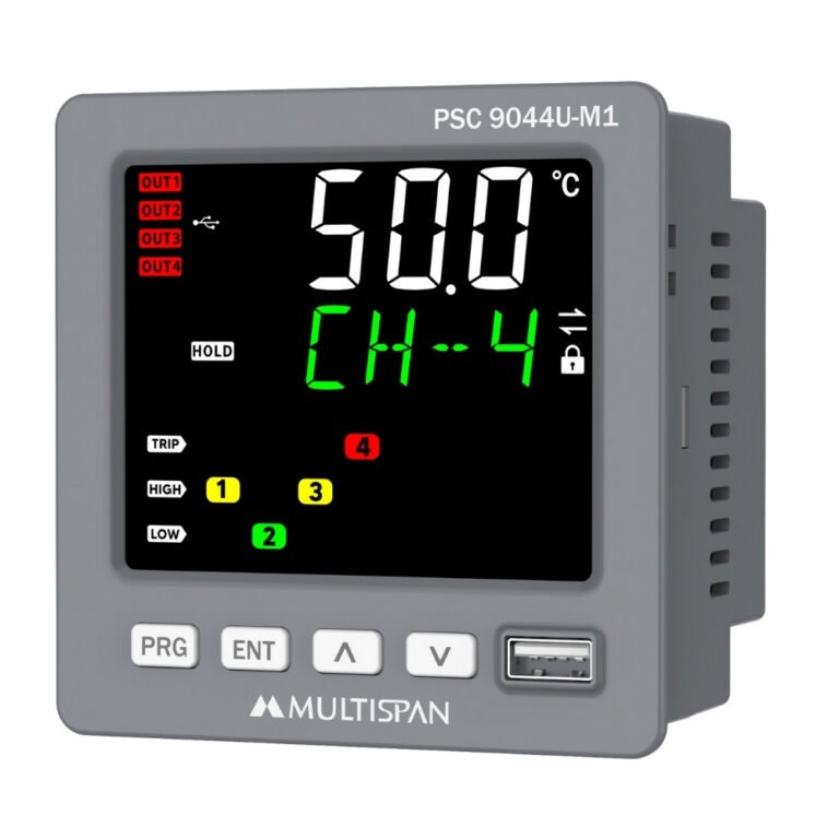 Multispan PSC-9044U-M1 Universal Process Scanner Data Logger 4 Channel USB Modbus eb