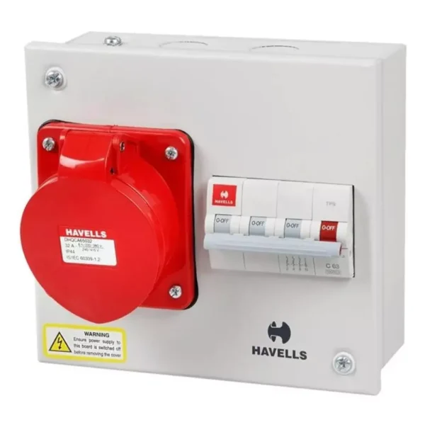 32 A, 3P N E, 4Modular Havells DHDPBTN032 ele.dom .34935721 1750854553601
