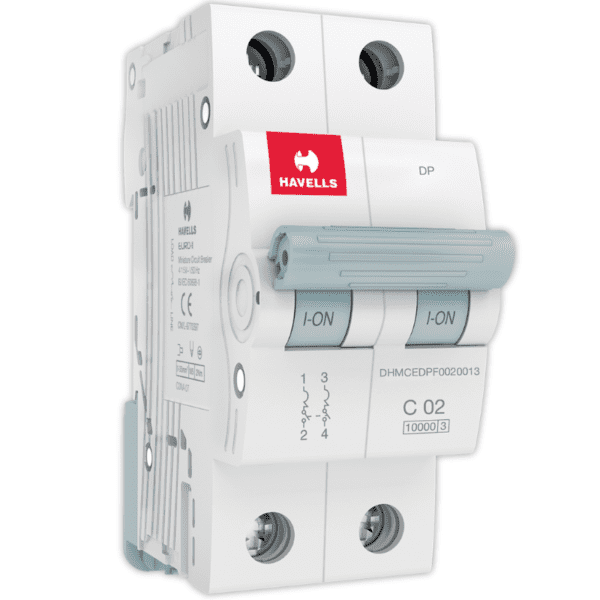 6 A DP DC MCB Havells DHMGEDPF0060022 electric buy 1636195303