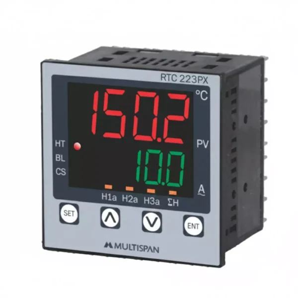 Multispan RTC-223PX Temperature Controller with Ampere Indicator 2 Line Display ind.pid .936831171 1766581320368