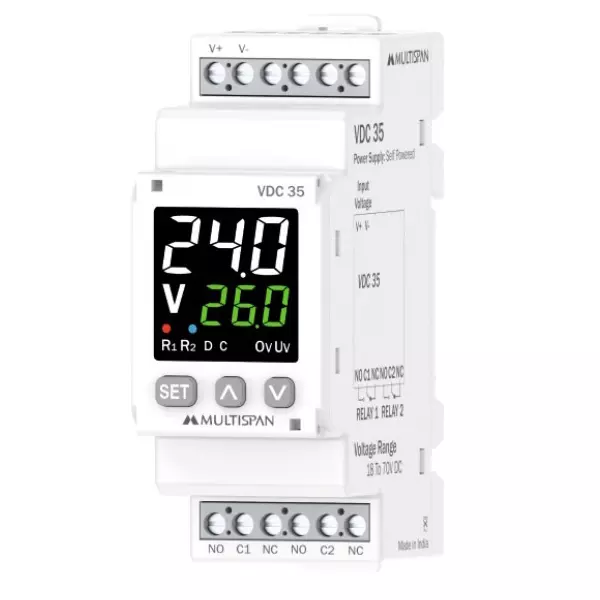 Multispan VDC-35 DC Voltage Protection Relay DIN Rail ind.pro .936819766 1766987517207
