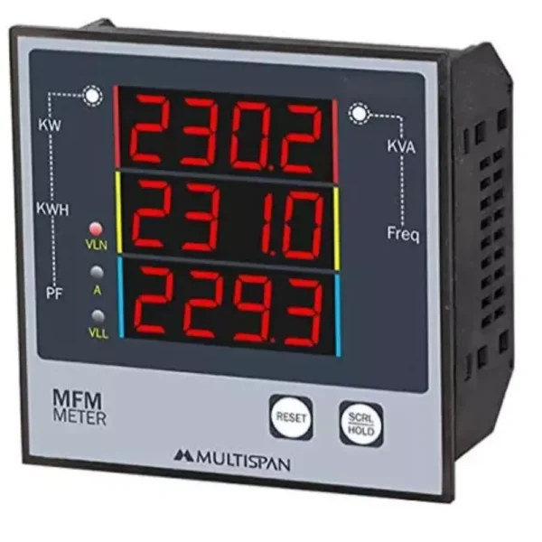 Multispan MFM-11 Three Phase Multifunction Meter mfm