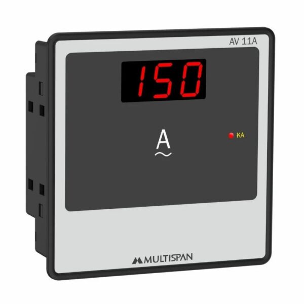 Multispan AV-11A Digital Ampere Meter 30A Direct multispan av 11a 1 ac ampere meter built in 30a ct 1000 1000 1
