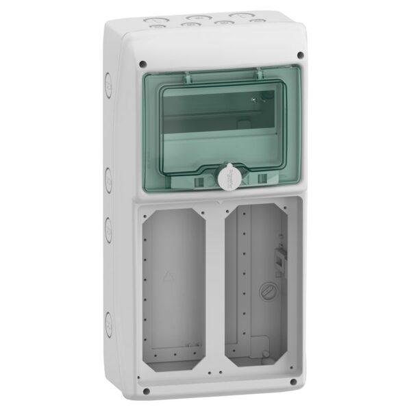 13186 | Mureva Enclosure IP65 for Int.sock 8Mx2 - Schneider Electric