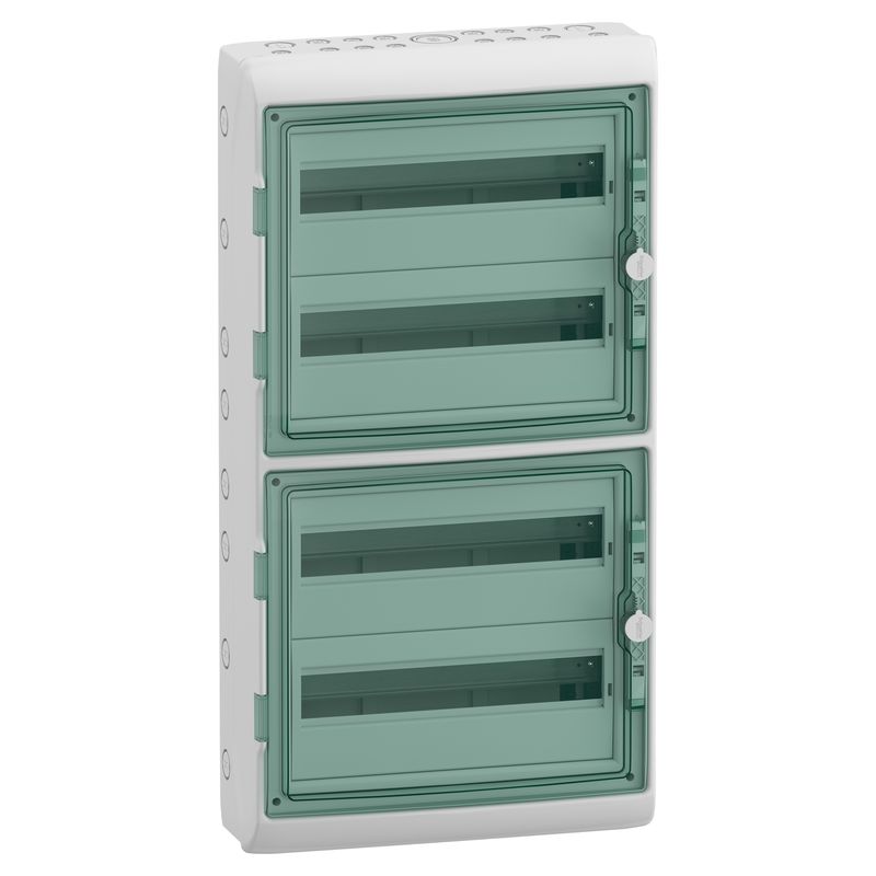 13437 13437 | Mureva Enclosure IP65 4x18M E/N TB - Schneider Electric - Image 1